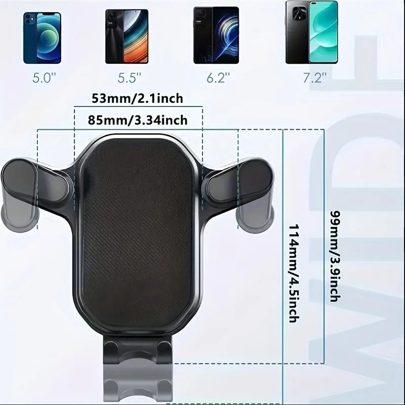 Car Air Vent Phone Holder (4.7–6.7")