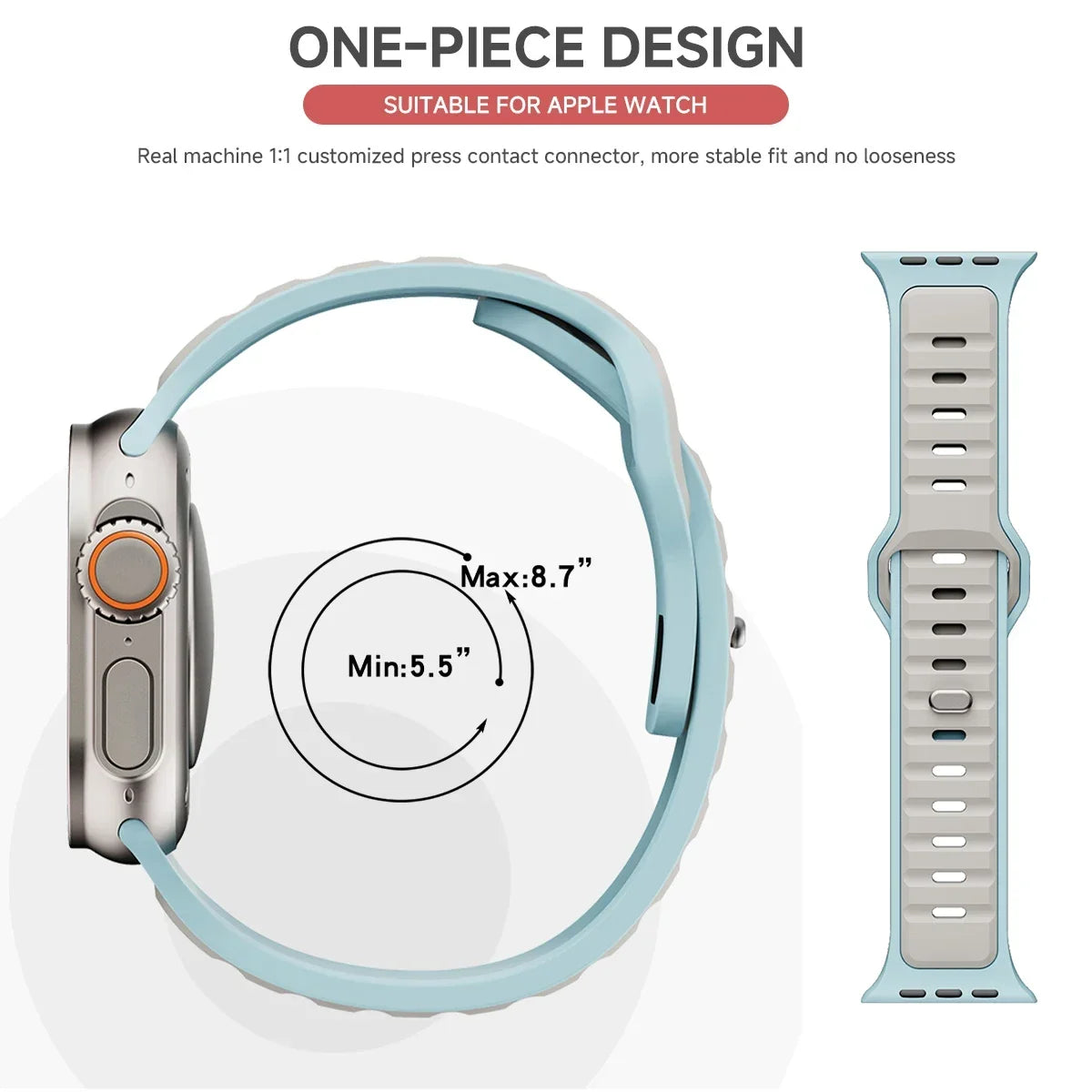 Universal Silicone Band for Apple Watch