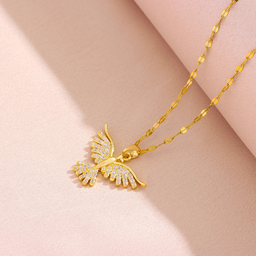 Phoenix Gold Necklace