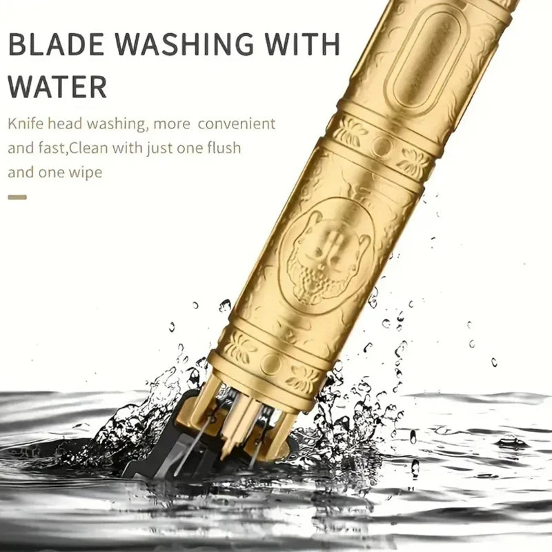 2026 T9 Electric Hair Clipper Professional Men's Barber Shaver Beard Trimmer Rechargeable Hair Cutting Carving Machine