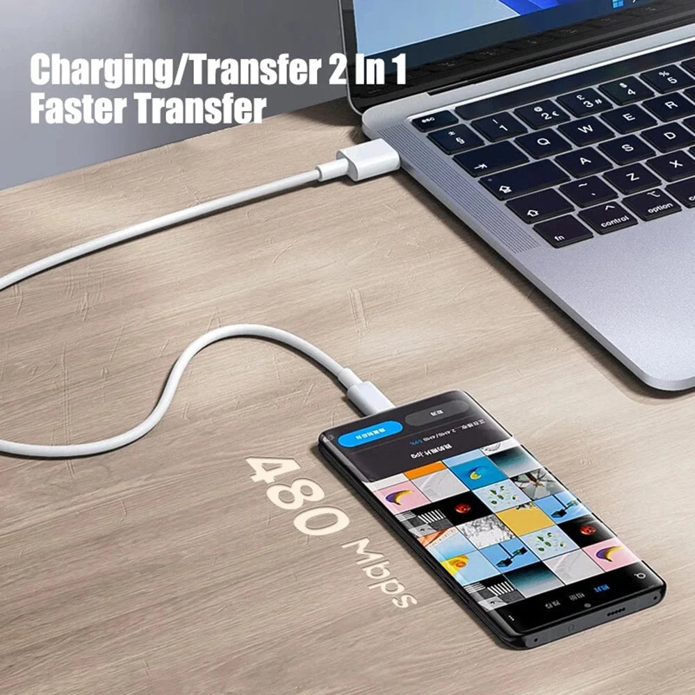 60W USB-C to USB-C Fast Charging Cable