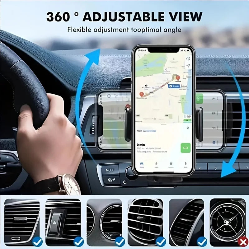 Car Air Vent Phone Holder (4.7–6.7")