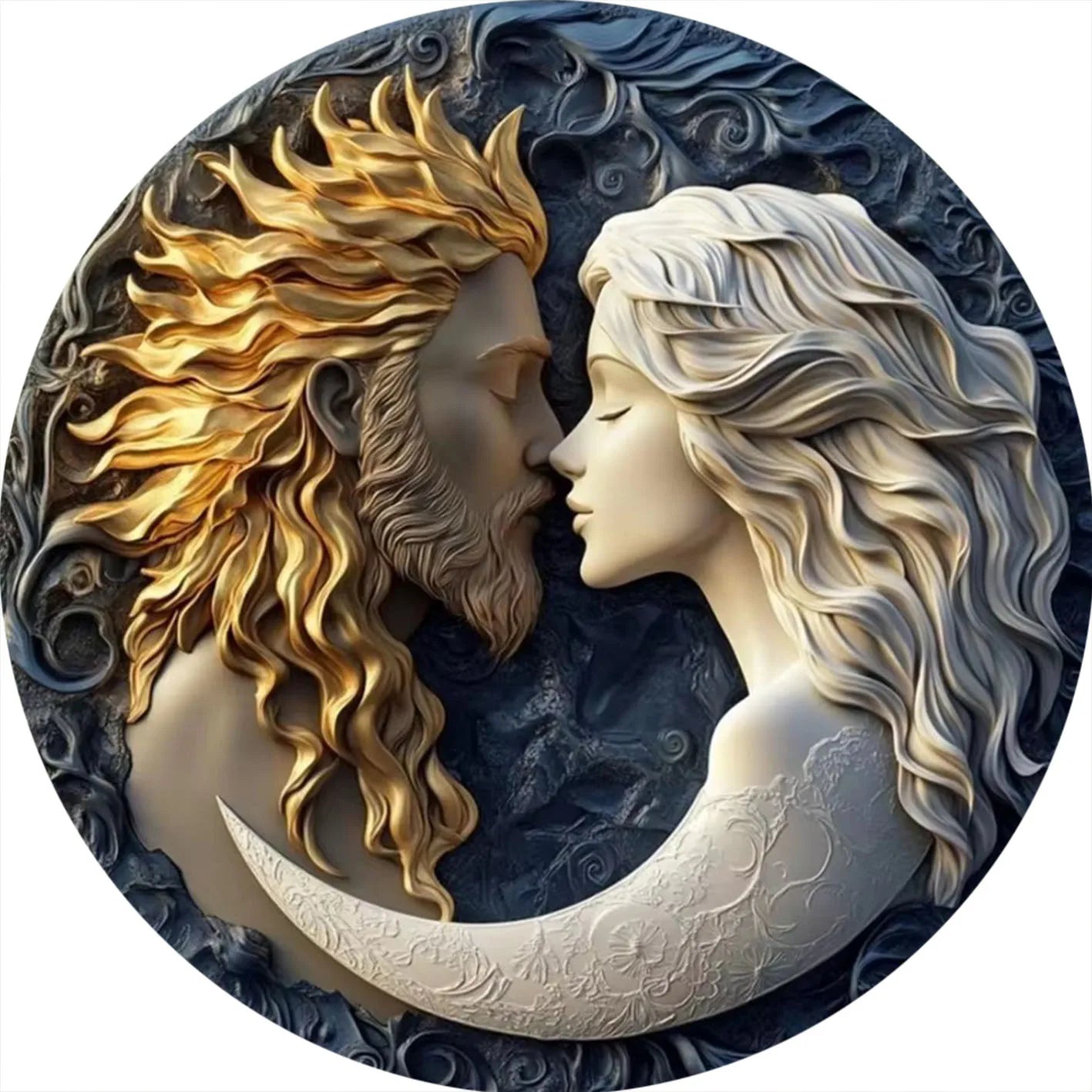 Handcrafted Archangel Michael tin Sign: 'Protect Us' Blessing–Spiritual Decor for Kitchens, Cafes, Living Rooms&Prayer Spaces