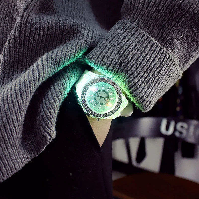 Luminous Silicone Watch