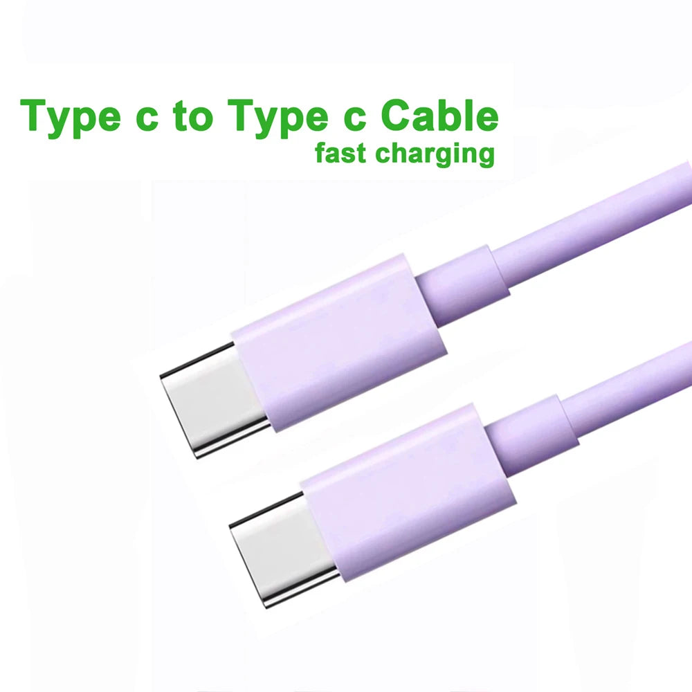 60W USB-C to USB-C Fast Charging Cable