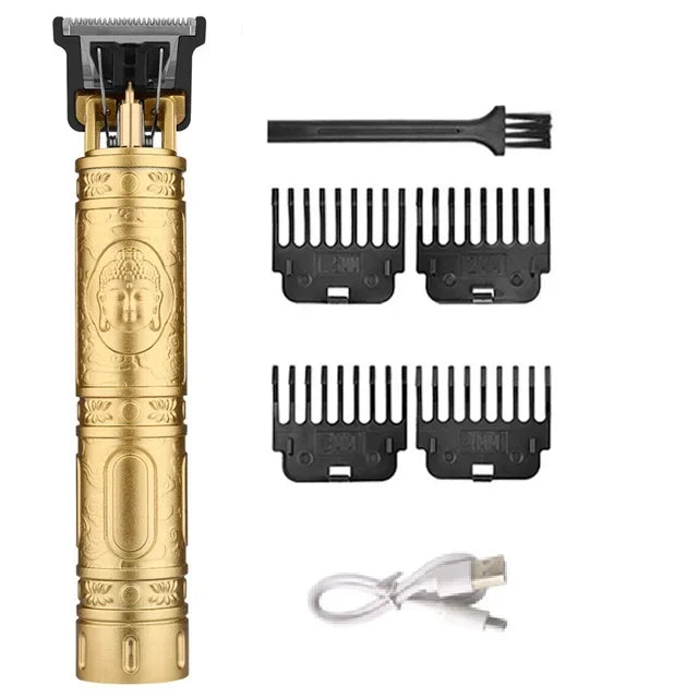 2026 T9 Electric Hair Clipper Professional Men's Barber Shaver Beard Trimmer Rechargeable Hair Cutting Carving Machine