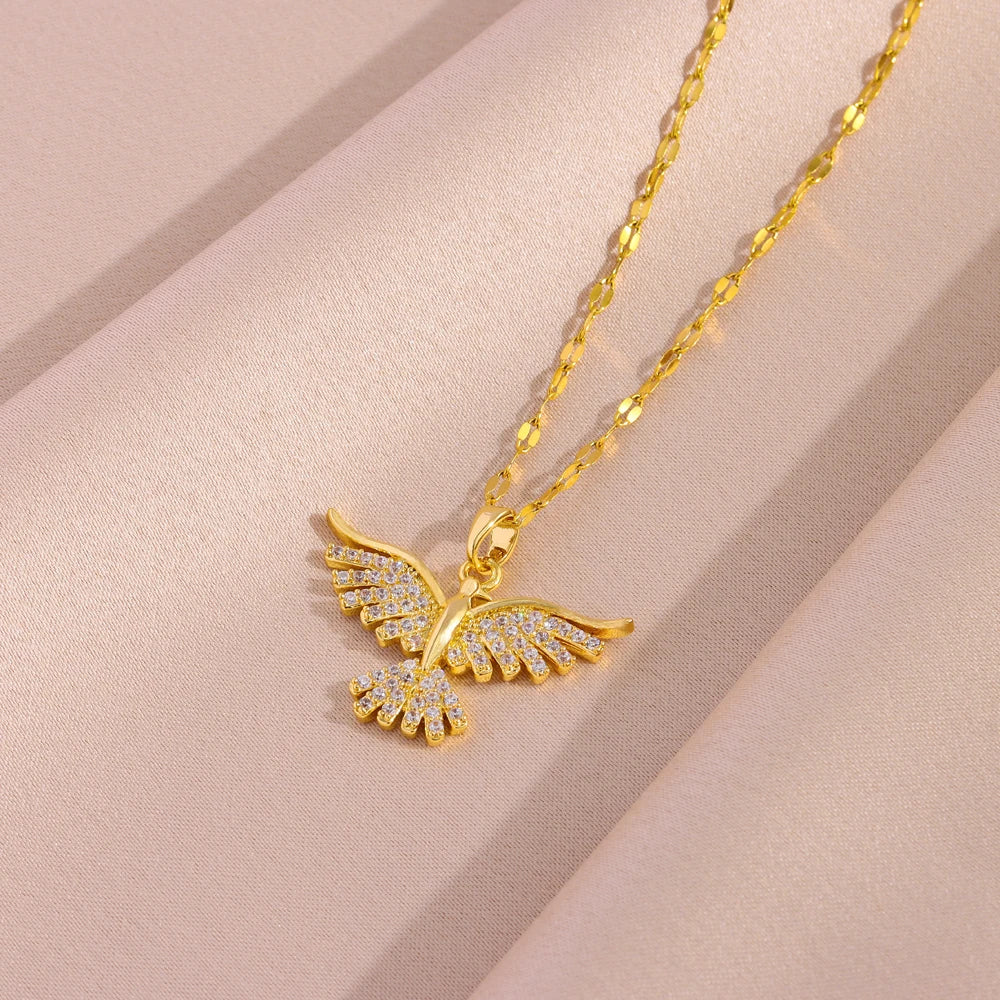 Phoenix Gold Necklace