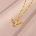 Phoenix Gold Necklace