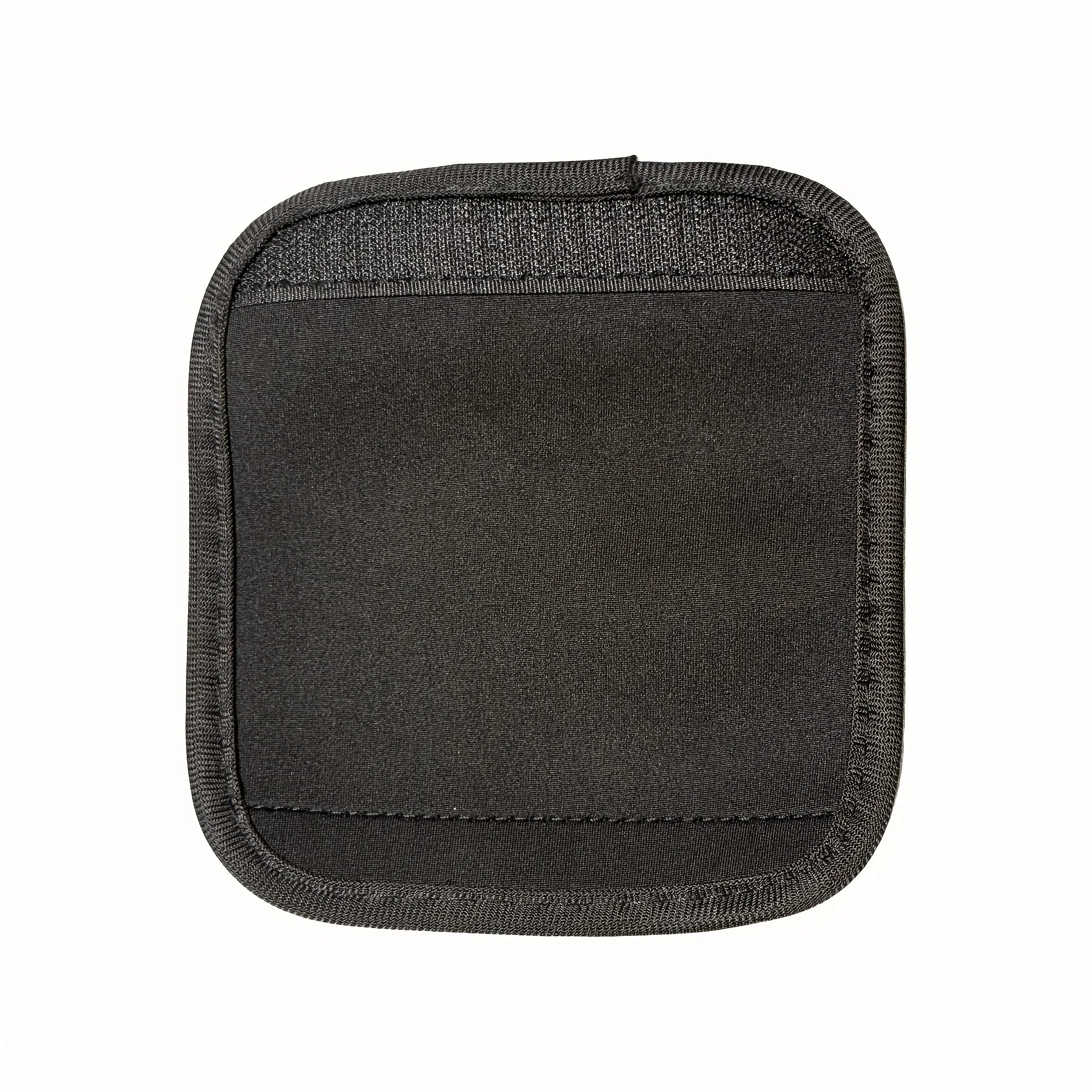 Handle protection cover for JBi Boombox 1/2/3 portable speakers - non-slip handle, durable fabric with black checkered design